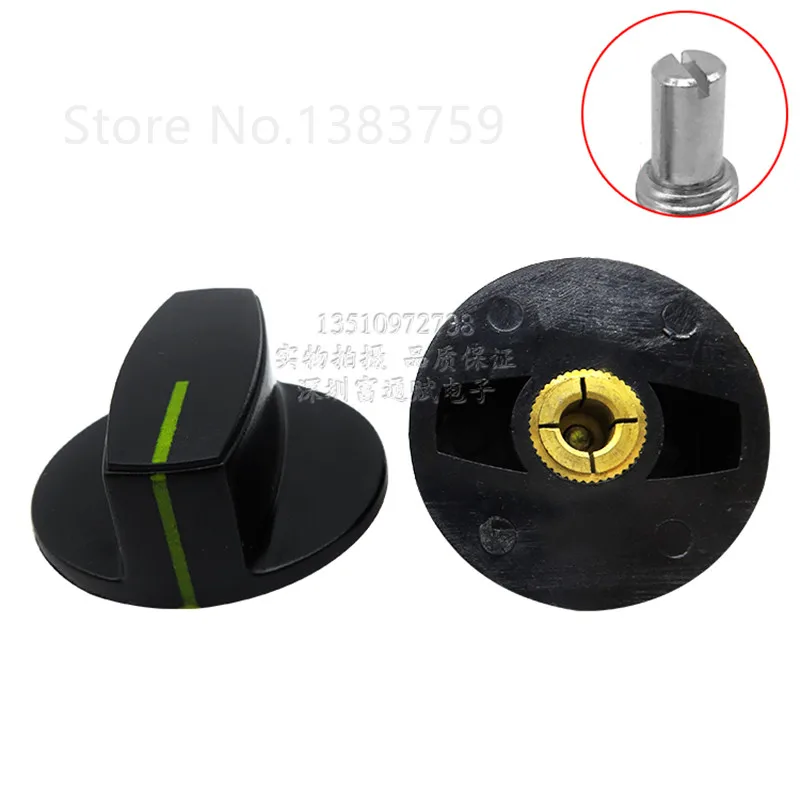 Instrumentation potentiometer switch knob cap one-word flip lock screw size: 40MM*17MM
Instrumentation potentiometer switch knob cap one-word flip lock screw size: 40MM*17MM