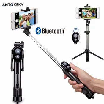 Antoksky Tripod Monopod Selfie Stick Bluetooth With Button Selfie Stick For Android OS For Iphone 6 7 8 Plus IOS
Antoksky Tripod Monopod Selfie Stick Bluetooth With Button Selfie Stick For Android OS For Iphone 6 7 8 Plus IOS