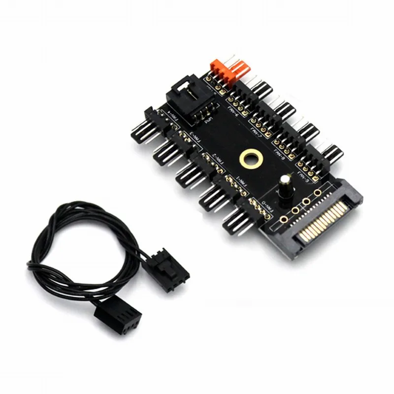 1 комплект Gdstime SATA на 10x4P концентратор вентилятора 1-10-канальный концентратор 4-контактного вентилятора шасси с черным кабель PWM адаптер конвертер
1 комплект Gdstime SATA на 10x4P концентратор вентилятора 1-10-канальный концентратор 4-контактного вентилятора шасси с черным кабель PWM адаптер конвертер