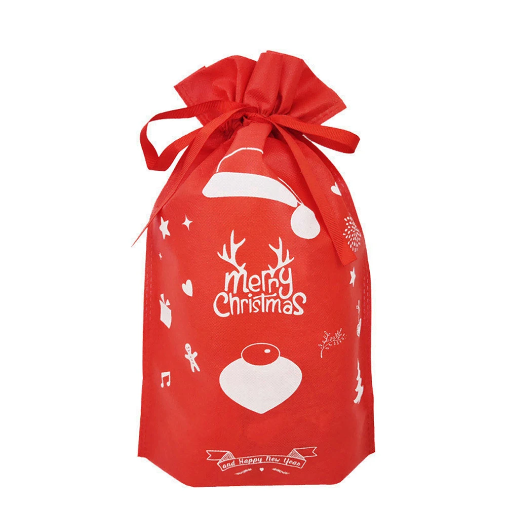 Red Storage Candy Christmas Home Party Decor Drawstring Non Woven Kids Gift Bag Holders
Red Storage Candy Christmas Home Party Decor Drawstring Non Woven Kids Gift Bag Holders