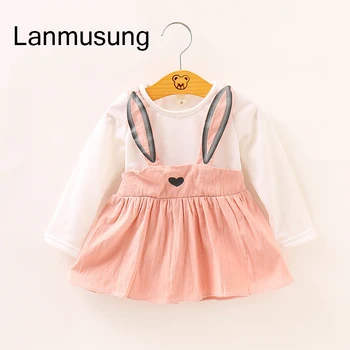 Children Baby Dresses Two fake strap long sleeve Cotton Girl Wedding Party Princess Birthday Girls Dress
Children Baby Dresses Two fake strap long sleeve Cotton Girl Wedding Party Princess Birthday Girls Dress