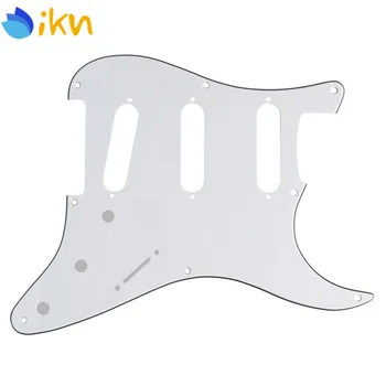 NEW Vintage 8 Hole Guitar Pickguard Scratch Plate 3Ply White for SSS Strat Electric Guitar Parts
NEW Vintage 8 Hole Guitar Pickguard Scratch Plate 3Ply White for SSS Strat Electric Guitar Parts