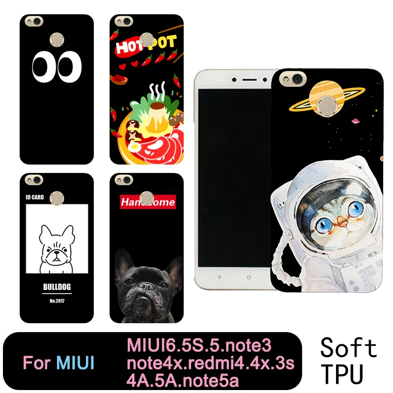 Soft Black Phone Case For Redmi note5a 4x note3 note4x note4 xiaomi 6 5s Moon Sun Space cartoon eye dog cats Free shipping H2530
Soft Black Phone Case For Redmi note5a 4x note3 note4x note4 xiaomi 6 5s Moon Sun Space cartoon eye dog cats Free shipping H2530