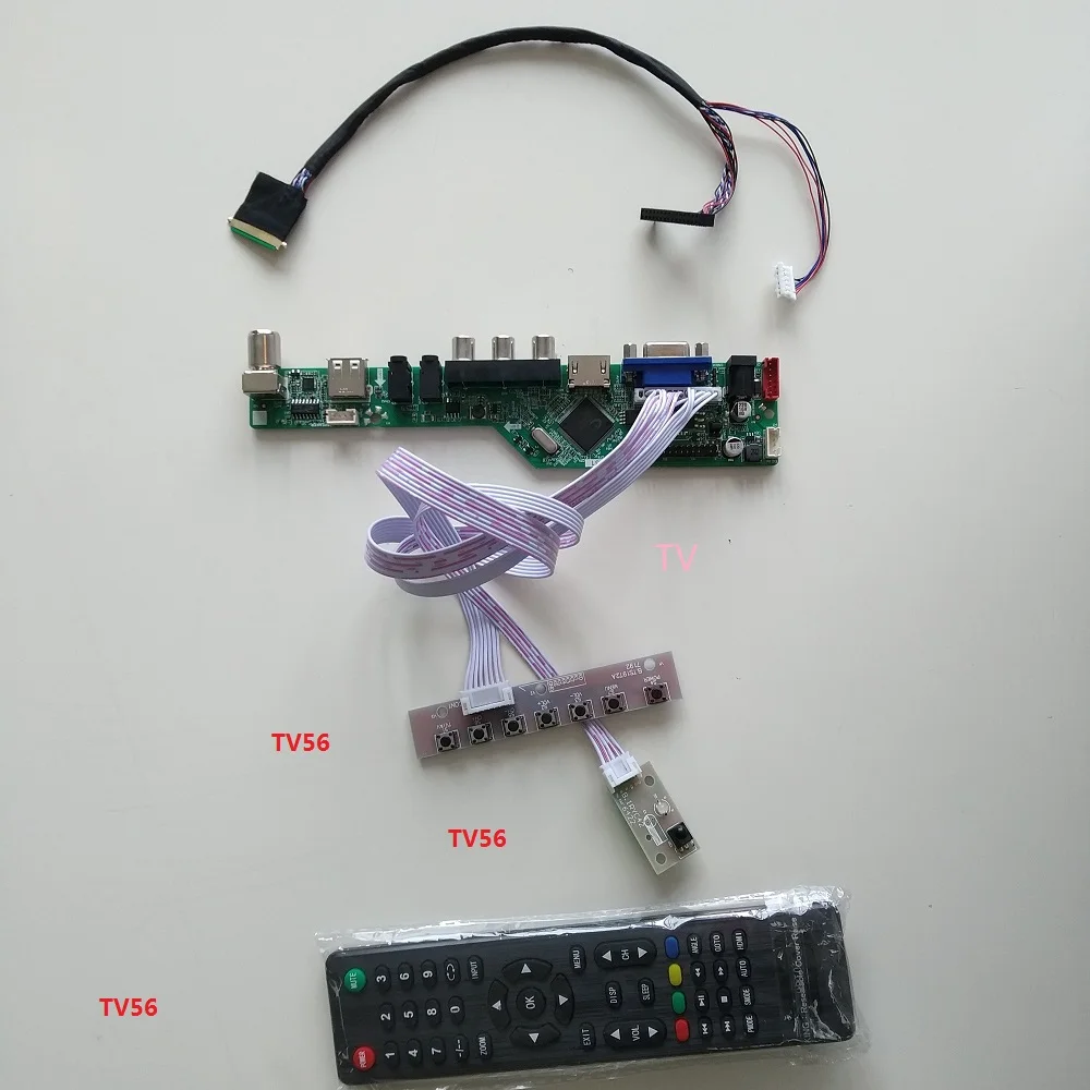 Для 17 3 "1600*900 LP173WD1 AV ТВ совместимому с HDMI ЖК-дисплей светодиодный карта плата