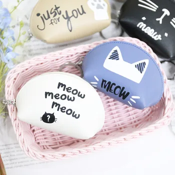eTya PU Leather Coin Purses Cute Cartoon Cat Women's Small Change Money Bags Pocket Wallets Key Holder Case Mini Zipper Pouch
eTya PU Leather Coin Purses Cute Cartoon Cat Women's Small Change Money Bags Pocket Wallets Key Holder Case Mini Zipper Pouch