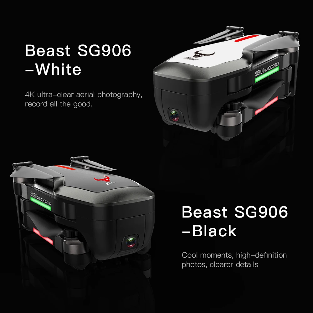 SG906 RC GPS Drone 4K Quadcopter with 5G WIFI Camera Brushless Quadrocopter Foldable Drones with Camera HD VS SJRC F11 PRO Dron
SG906 RC GPS Drone 4K Quadcopter with 5G WIFI Camera Brushless Quadrocopter Foldable Drones with Camera HD VS SJRC F11 PRO Dron