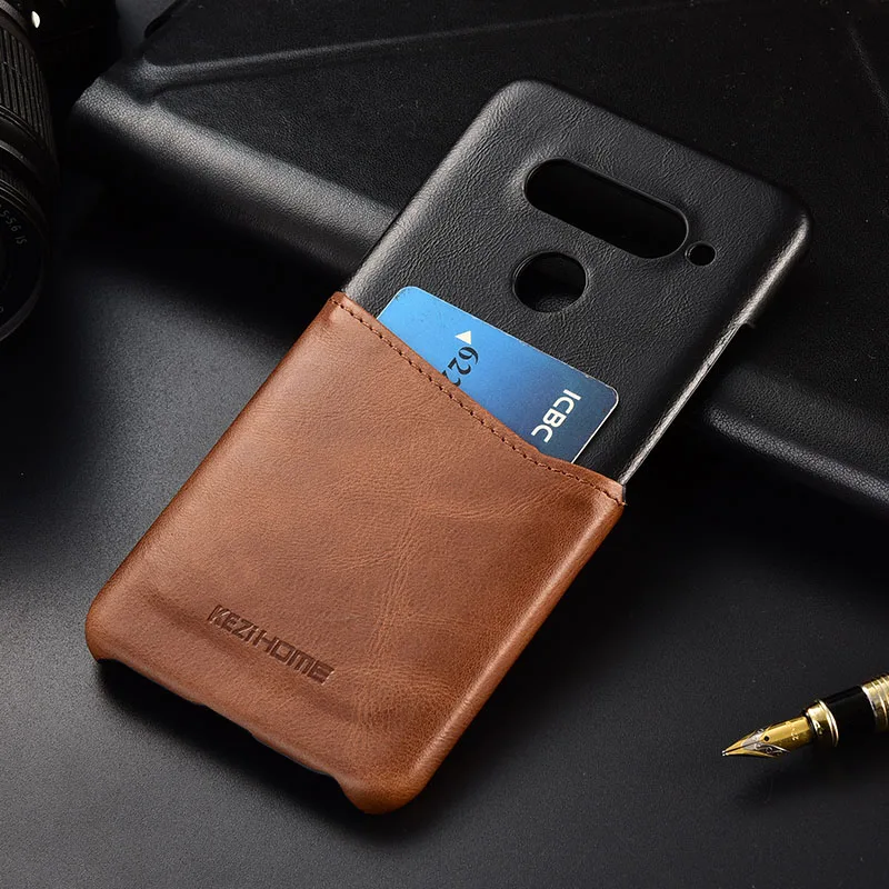 Kezihome For LG V40 Genuine leather Phone Cover Cases Hard Case For LG V40 Back Case With Card Slot
Kezihome For LG V40 Genuine leather Phone Cover Cases Hard Case For LG V40 Back Case With Card Slot