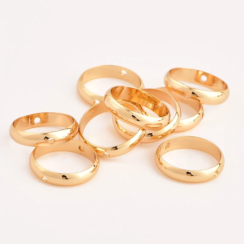 10Pcs 6MM 8MM 10MM Natural Stone Spacer Beads Jewelry Double Hole Circle Ring Needlework Making Connectors Gold DIY Accessories
10Pcs 6MM 8MM 10MM Natural Stone Spacer Beads Jewelry Double Hole Circle Ring Needlework Making Connectors Gold DIY Accessories