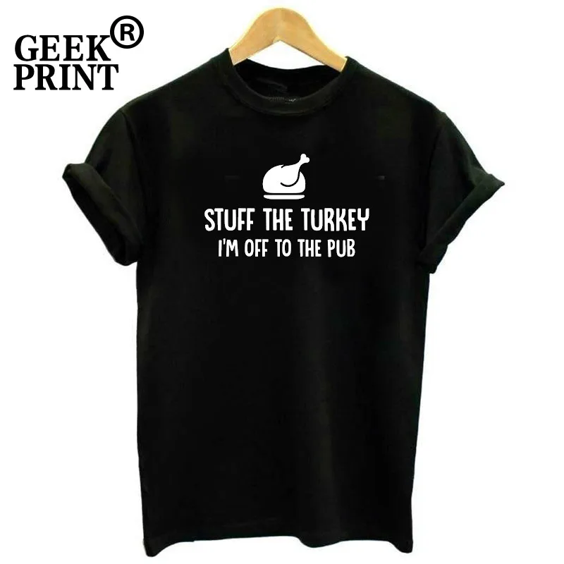 Women Tops STUFF THE TURKEY I'M OFF TO THE PUB Funny Printed Christmas Slogan T-Shirt Top Lady Tees
Women Tops STUFF THE TURKEY I'M OFF TO THE PUB Funny Printed Christmas Slogan T-Shirt Top Lady Tees