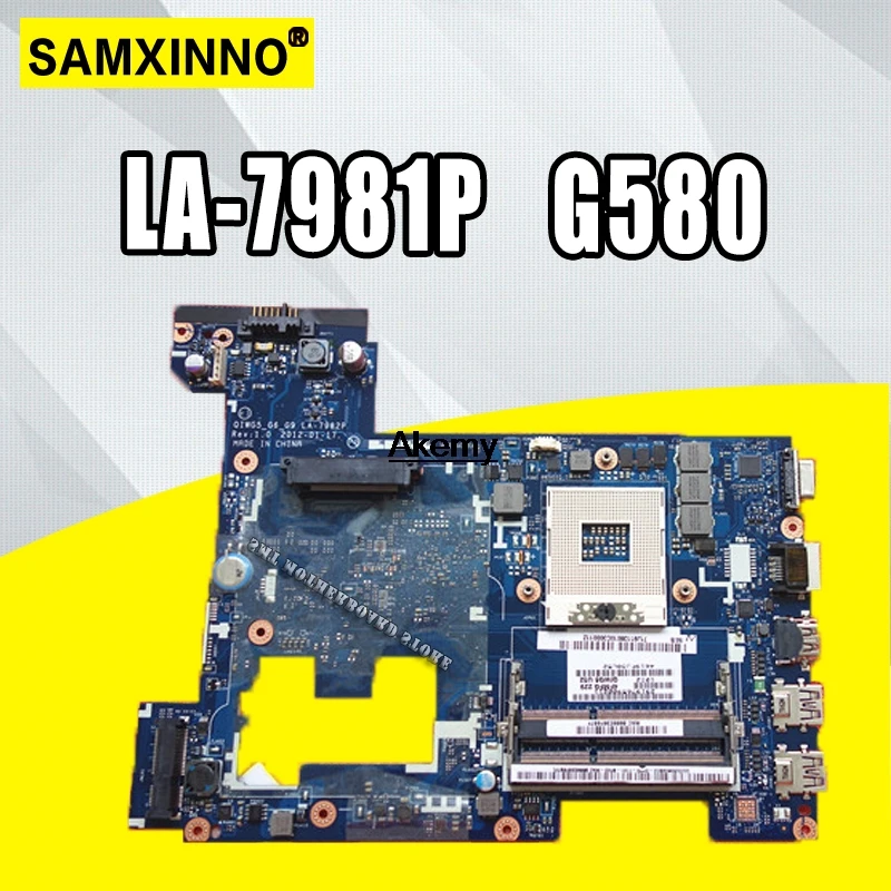 LA-7982P G580 motherboard For Lenovo G580 QIWG5_G6_G9 LA-7982P REV:1.0 laptop motherboard Test mainboard
LA-7982P G580 motherboard For Lenovo G580 QIWG5_G6_G9 LA-7982P REV:1.0 laptop motherboard Test mainboard