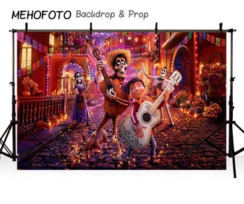 MEHOFOTO Cartoon Coco Movie backdrop Children Birthday Party Banner Custom Photo Backgrounds Studio Backdrops Fotografia367
MEHOFOTO Cartoon Coco Movie backdrop Children Birthday Party Banner Custom Photo Backgrounds Studio Backdrops Fotografia367