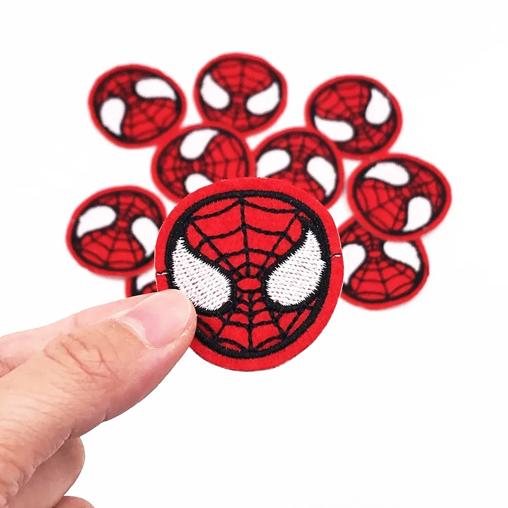 Hot 1Pcs Patch Spiderman Badges Iron On Applique Sewing On Embroidered Patch For Clothes Jeans Stickers Apparel DIY Accessories
Hot 1Pcs Patch Spiderman Badges Iron On Applique Sewing On Embroidered Patch For Clothes Jeans Stickers Apparel DIY Accessories
