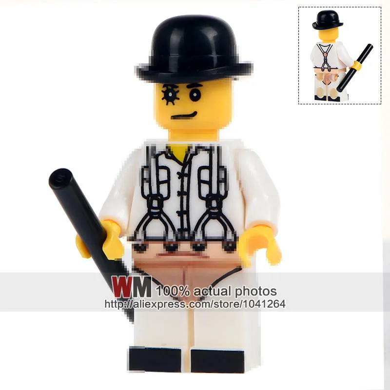 Single Sale The Horror Theme Movie Clockwork Orange Action Bricks Education Children Gift Toys Building Blocks
Single Sale The Horror Theme Movie Clockwork Orange Action Bricks Education Children Gift Toys Building Blocks