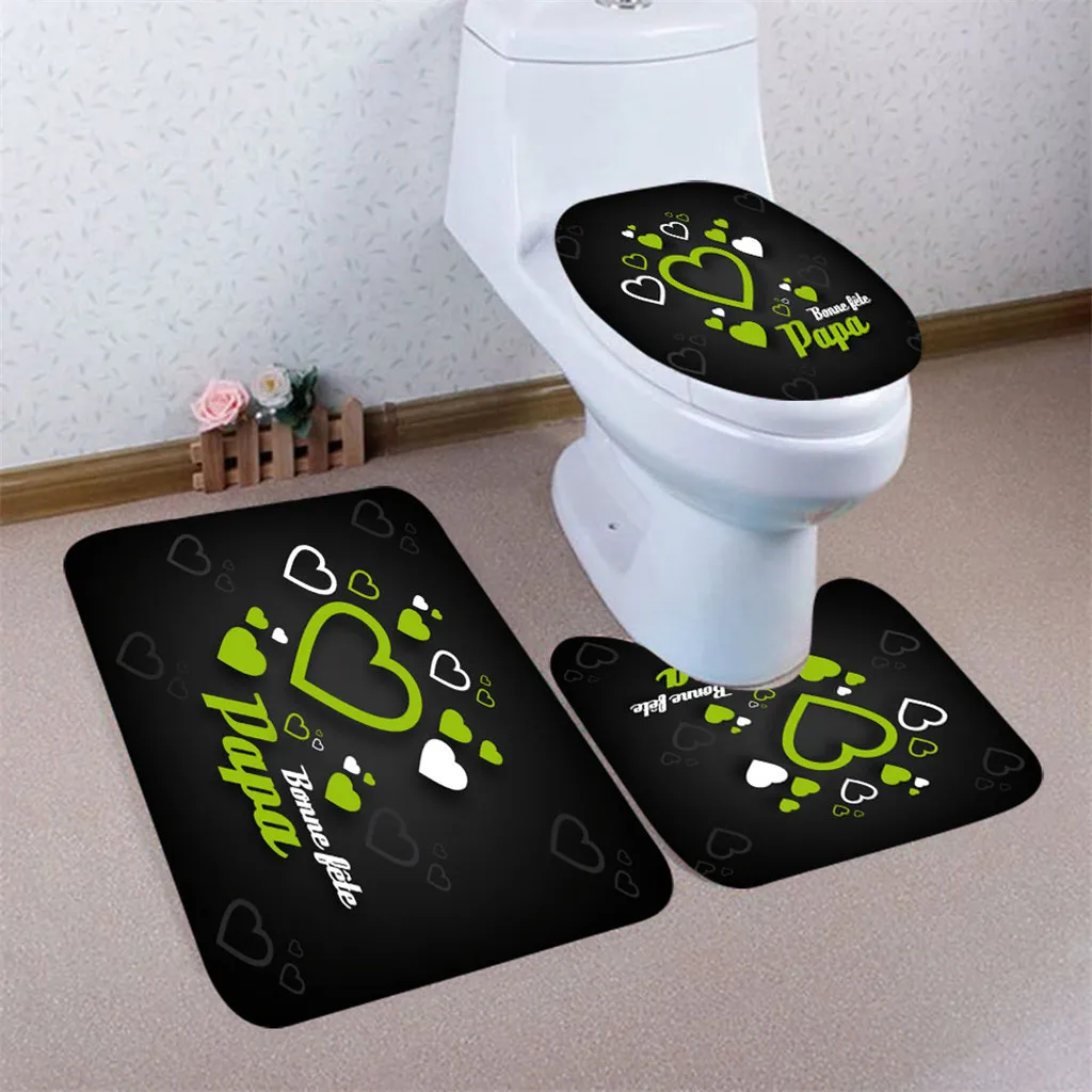 3pcs Father's Day Non-Slip Bath Mat Bathroom Kitchen Carpet Doormats Decor WC Non-slip mat and Toilet seat cover bath mat @16
3pcs Father's Day Non-Slip Bath Mat Bathroom Kitchen Carpet Doormats Decor WC Non-slip mat and Toilet seat cover bath mat @16
