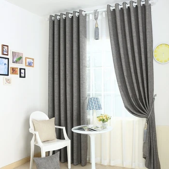Grey Beige High-Grade Linen Full Blackout Curtain For Hotel Office Building Windows Decoration Customized Cortina
Grey Beige High-Grade Linen Full Blackout Curtain For Hotel Office Building Windows Decoration Customized Cortina