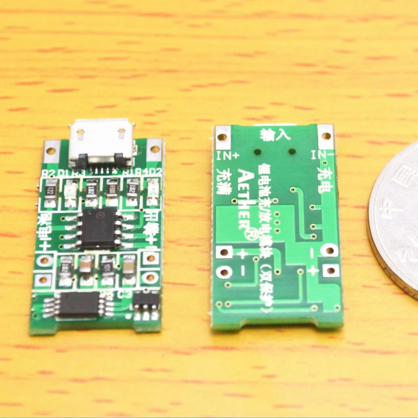 Solar Panel Controller 1A MICRO USB 3.7V 4.2V Lithium Battery Charge Discharge charging Board
Solar Panel Controller 1A MICRO USB 3.7V 4.2V Lithium Battery Charge Discharge charging Board