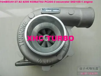 NEW TO4B53/6137 82 8200 465044-0261 Turbo Turbocharger for KOMATSU PC200-3 excavator S6D105-1 engine 
NEW TO4B53/6137 82 8200 465044-0261 Turbo Turbocharger for KOMATSU PC200-3 excavator S6D105-1 engine
