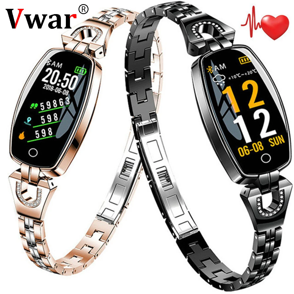 H2 Women Fashion Bracelet Smart Watch Heart Rate Monitor Sleep Monitoring Pedometer Sport Activity Tracker Smart Wristwatch Band
H2 Women Fashion Bracelet Smart Watch Heart Rate Monitor Sleep Monitoring Pedometer Sport Activity Tracker Smart Wristwatch Band