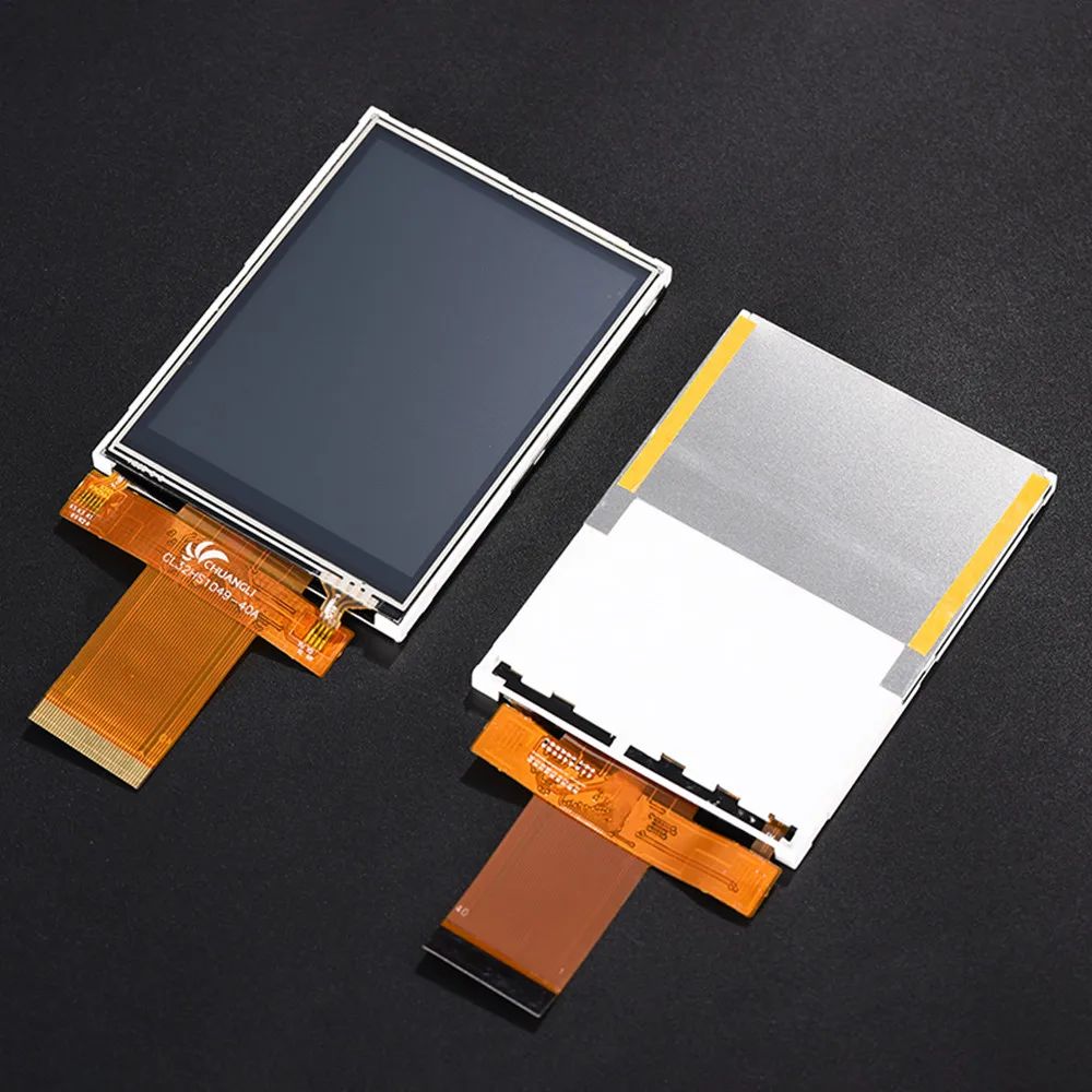 3.2 inch TFT display socket color screen LCD screen SPI 3 line 4 line serial port 8 bit 16 bit parallel port 40PIN 0.5mm pitch
3.2 inch TFT display socket color screen LCD screen SPI 3 line 4 line serial port 8 bit 16 bit parallel port 40PIN 0.5mm pitch