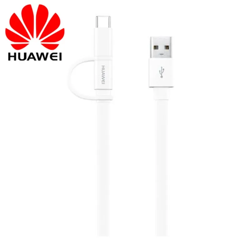 Original 2 in 1 Micro USB Typc C Cable Huawei P20 Pro Fast Charger 2A 1.5M Type-C Charge Cable Honor 8 9 V9 P7 P8 P9 P10 lite
Original 2 in 1 Micro USB Typc C Cable Huawei P20 Pro Fast Charger 2A 1.5M Type-C Charge Cable Honor 8 9 V9 P7 P8 P9 P10 lite