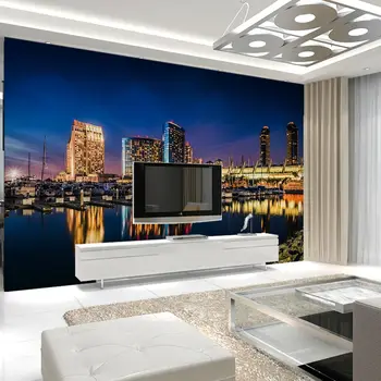 Home Decor Wall Papers 3D Modern City Night View Photo Wallpaper Murals Living Room Bedroom Self Adhesive Vinyl/Silk Wallpaper
Home Decor Wall Papers 3D Modern City Night View Photo Wallpaper Murals Living Room Bedroom Self Adhesive Vinyl/Silk Wallpaper