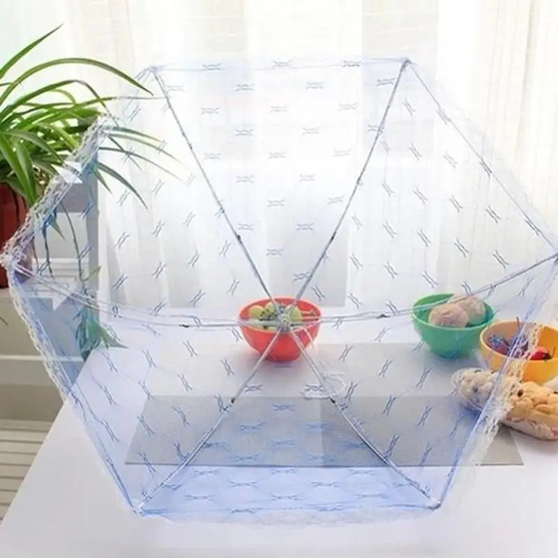 1pc Household Food Umbrella Cover Picnic Fly Mosquito Resistant Barbecue Party Net Tent Food Covers Kitchen Gadget Random Color
1pc Household Food Umbrella Cover Picnic Fly Mosquito Resistant Barbecue Party Net Tent Food Covers Kitchen Gadget Random Color
