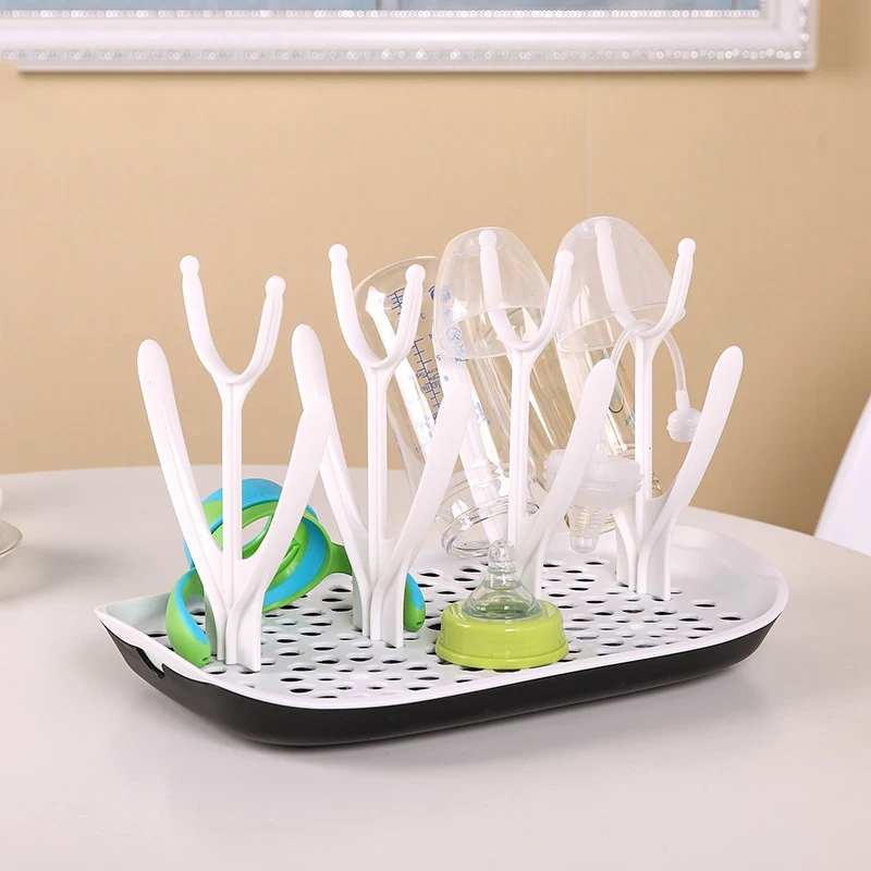 Baby Feeding Bottles Drying Rack Tree Cleaning Drying Rack Storage Infant Nipple Shelf Cup Holder Dryer Shelf Removable
Baby Feeding Bottles Drying Rack Tree Cleaning Drying Rack Storage Infant Nipple Shelf Cup Holder Dryer Shelf Removable