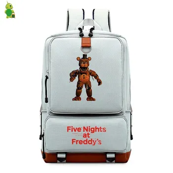 Five Nights At Freddy's 2 FNAF Backpack Toy Freddy Chica Laptop Backpack for Teenage Boys Girls Large School Travel Rucksack
Five Nights At Freddy's 2 FNAF Backpack Toy Freddy Chica Laptop Backpack for Teenage Boys Girls Large School Travel Rucksack