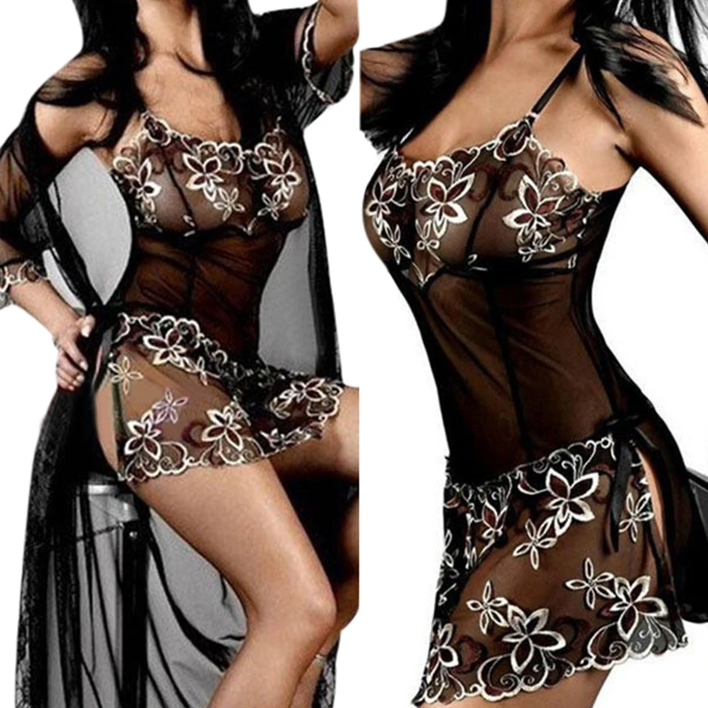 S-6XL 2019 Summer Dress Women Sexy Lace Embroidery Flowers Mini Dress Black Perspective Plus Size
S-6XL 2019 Summer Dress Women Sexy Lace Embroidery Flowers Mini Dress Black Perspective Plus Size
