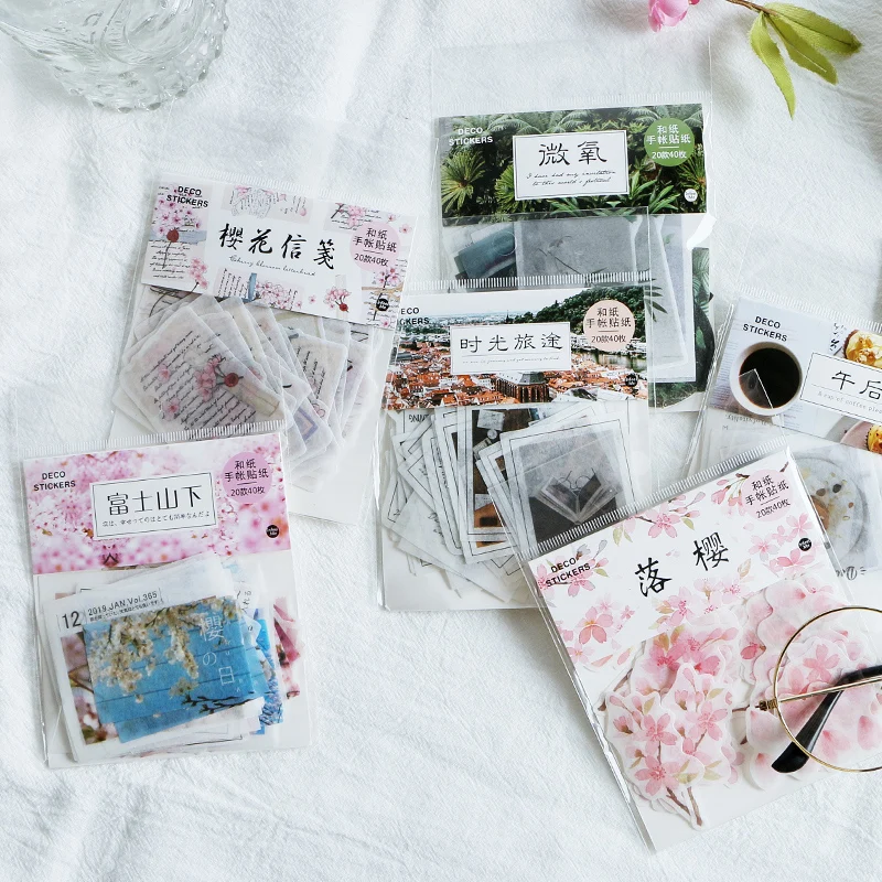 40 Pcs/Bag Cherry blossoms Letterhead washi paper sticker decoration stickers DIY for craft ablum diary kawaii label sticker
40 Pcs/Bag Cherry blossoms Letterhead washi paper sticker decoration stickers DIY for craft ablum diary kawaii label sticker