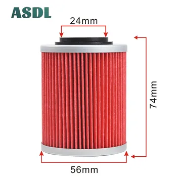 For Can-Am ATV 400 450 500 570 650 800 800R 850 1000 Outlander H.O. Max EFI X XT Renegade Motorcycle Oil Filter
For Can-Am ATV 400 450 500 570 650 800 800R 850 1000 Outlander H.O. Max EFI X XT Renegade Motorcycle Oil Filter