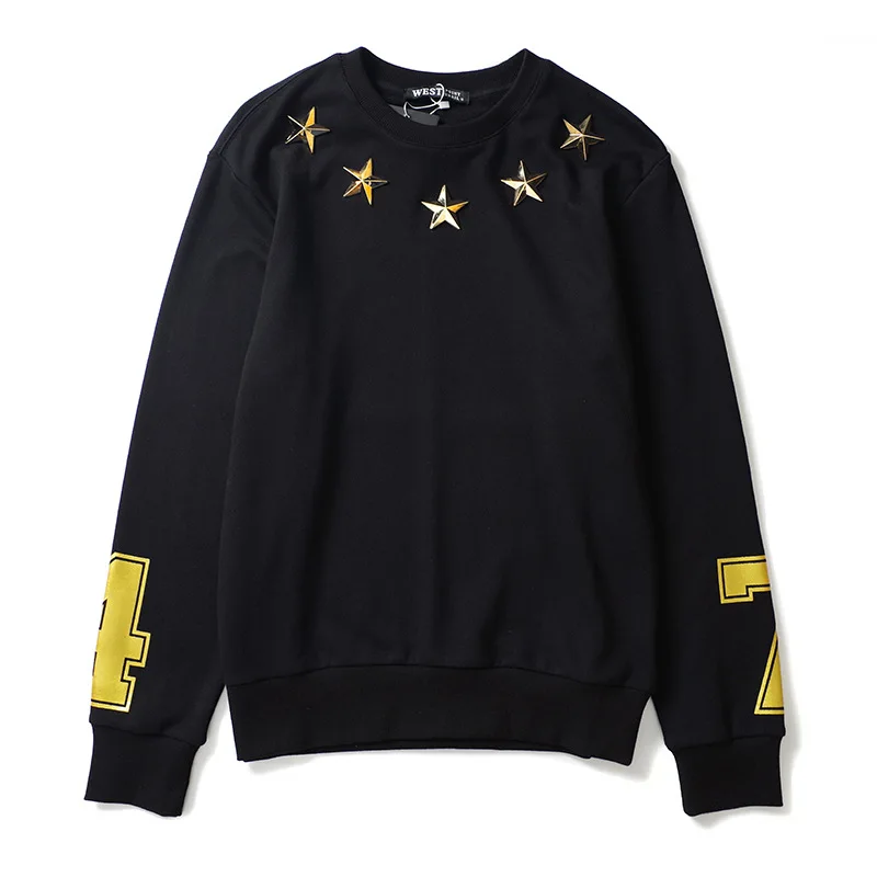 New 2018 High Stereo Metal Star 7 4 Unisex Hoodies Hoody hooded Sweatshirts velvet Cotton Drake Thicken Fleece S-2XL #H90
New 2018 High Stereo Metal Star 7 4 Unisex Hoodies Hoody hooded Sweatshirts velvet Cotton Drake Thicken Fleece S-2XL #H90