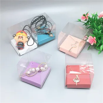 New Fashion 20set 5x5x5cm Transparent Jewelry display Case With Necklace Inner Card,Clear Small Plastic Box For Pendant/Chain
New Fashion 20set 5x5x5cm Transparent Jewelry display Case With Necklace Inner Card,Clear Small Plastic Box For Pendant/Chain