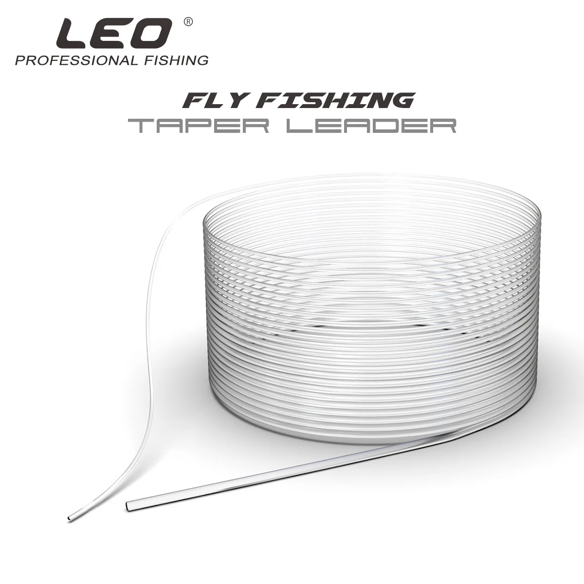 Фото Leo Fly Fishing Lines 27965 Flying Brain Line Taper Leader Front Wire 9FT 2.75M Accessory Lure Tool Pesca 0X-6X Sinking | Спорт и