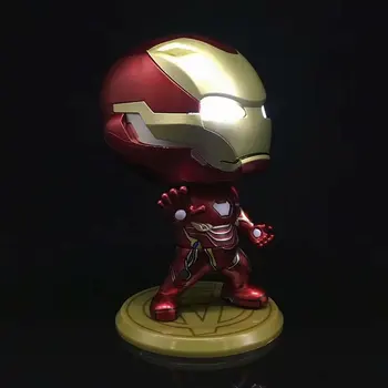 Iron Man MK50 Light Action Figure Bobble Head Iron Man MK50 PVC figure Toy Brinquedos Anime 10CM
Iron Man MK50 Light Action Figure Bobble Head Iron Man MK50 PVC figure Toy Brinquedos Anime 10CM