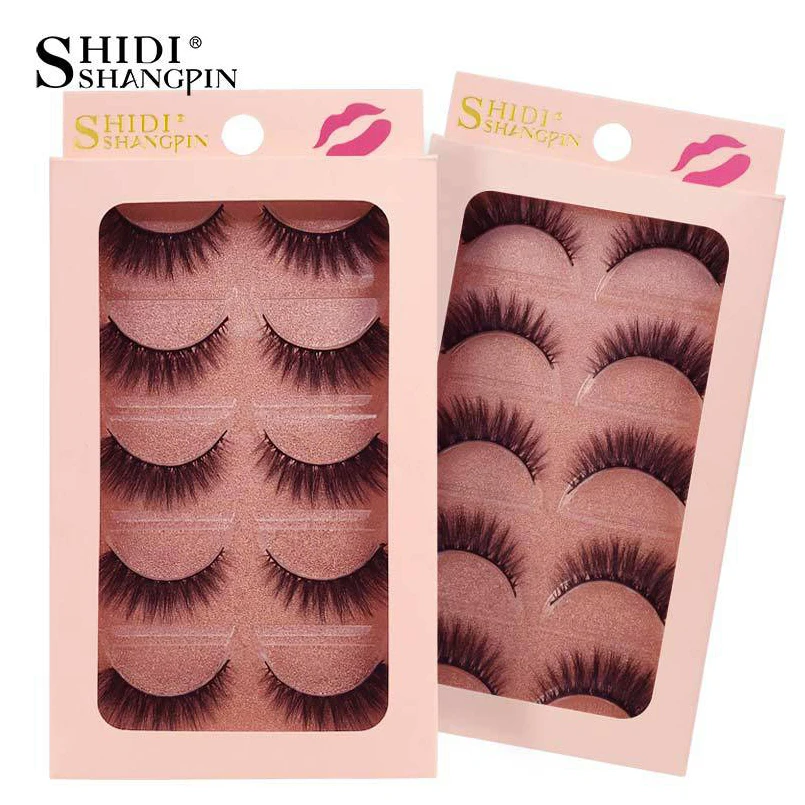 5 Pairs/Box 3D Fake Eyelashes Extension Thick Eyelash Faux Mink Eyelashes Hand Made Soft natural Eyelash Extension Pro Maquiagem
5 Pairs/Box 3D Fake Eyelashes Extension Thick Eyelash Faux Mink Eyelashes Hand Made Soft natural Eyelash Extension Pro Maquiagem