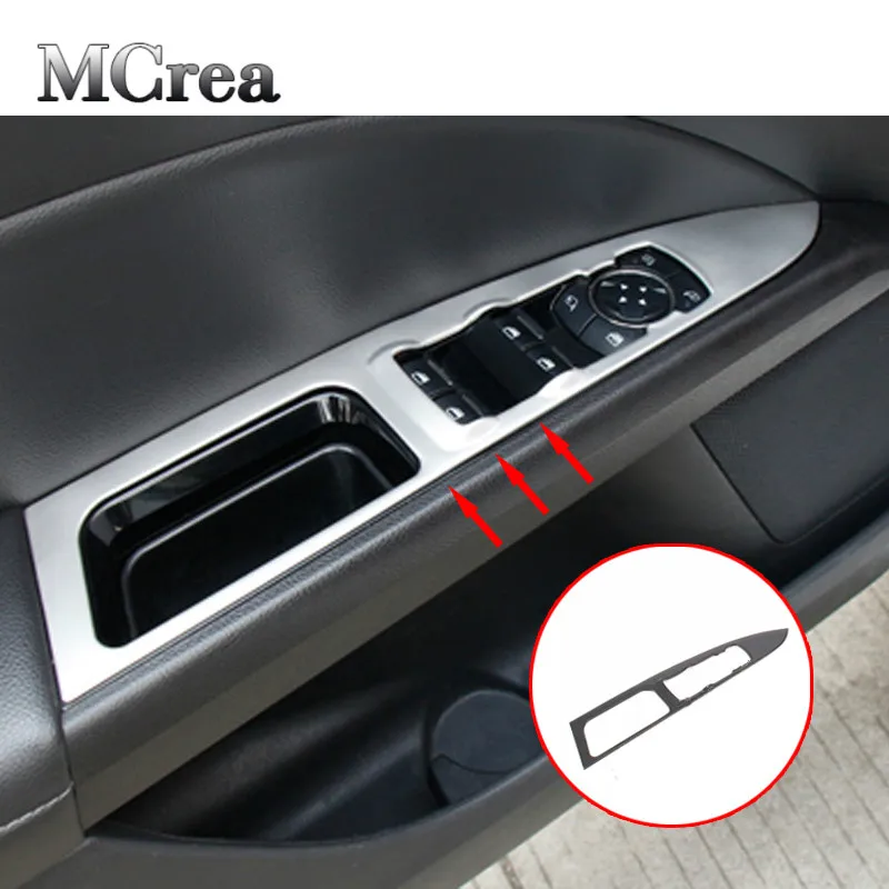 MCrea Auto Car Styling Steel Stickers For Ford Mondeo MK5 MKV 2017 2018 Interor Windows Lifter Panel Covers Accessories
MCrea Auto Car Styling Steel Stickers For Ford Mondeo MK5 MKV 2017 2018 Interor Windows Lifter Panel Covers Accessories