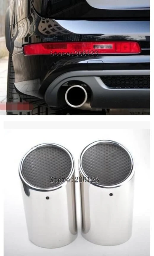Accessories 2PCS FIT FOR AUDI Q7 2007~2013 EXHAUST MUFFLER TIP PIPE TAILPIPE FINISHER END TRIM STAINLESS STEEL
Accessories 2PCS FIT FOR AUDI Q7 2007~2013 EXHAUST MUFFLER TIP PIPE TAILPIPE FINISHER END TRIM STAINLESS STEEL