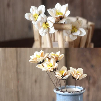 2 Pieces White Gardenia Dried Flower Natural Plant Combination Artificial Flower For Wedding Party Home Hotel Decoration
2 Pieces White Gardenia Dried Flower Natural Plant Combination Artificial Flower For Wedding Party Home Hotel Decoration