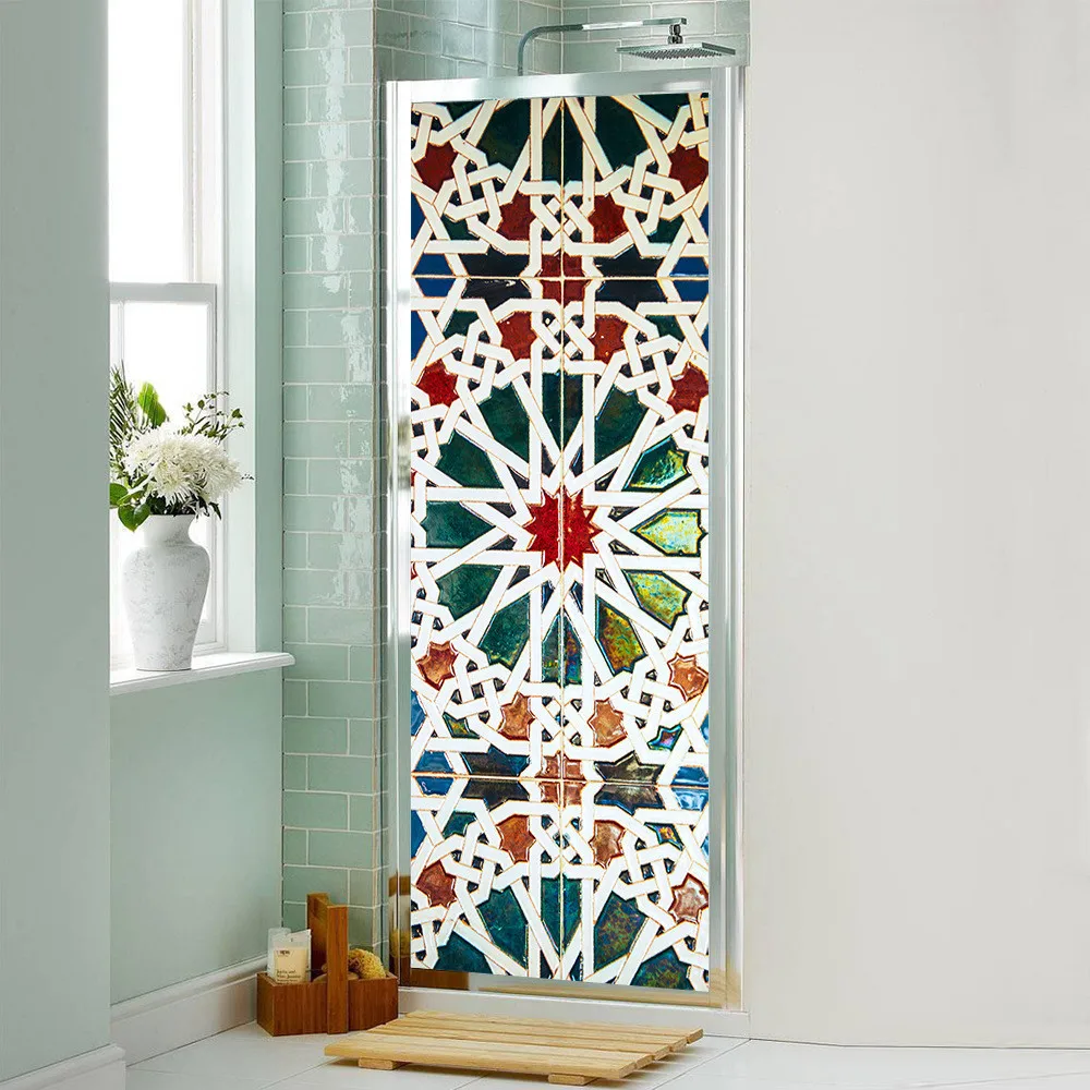 Custom Sizes/77*200cm Kaleidoscop DIY Self Adhesive Door Stickers For Living Room Bedroom Home Decor Waterproof Poster Wallpaper
Custom Sizes/77*200cm Kaleidoscop DIY Self Adhesive Door Stickers For Living Room Bedroom Home Decor Waterproof Poster Wallpaper