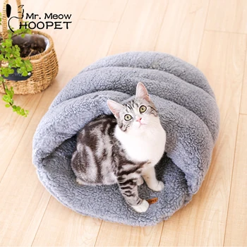 Hoopet Pet Bed Slippers Cat House Winter Warm Sleeping Bag Puppy Mat Soft Cat Bed Washable Portable Cat Supplies Pet Products
Hoopet Pet Bed Slippers Cat House Winter Warm Sleeping Bag Puppy Mat Soft Cat Bed Washable Portable Cat Supplies Pet Products