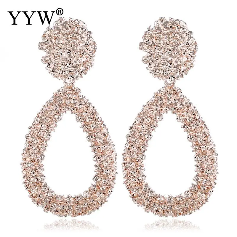2019 Women Earring Trendy Luxury Big Rose Gold Earrings Statement Vintage Geometric Earings Fashion Jewelry Summer Accessories
2019 Women Earring Trendy Luxury Big Rose Gold Earrings Statement Vintage Geometric Earings Fashion Jewelry Summer Accessories