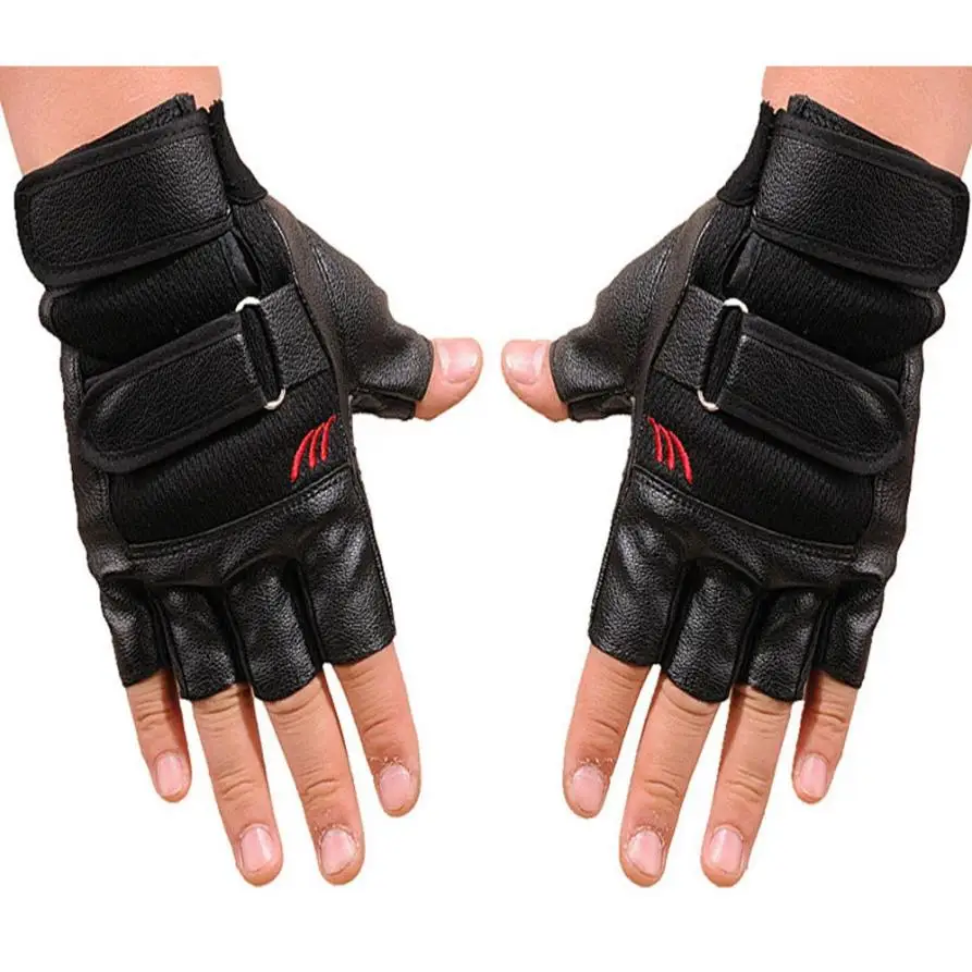 2019 Fashion winter gloves leather Exercise Weight Lifting Gloves Body Building handschoenen Sport Fitness Gloves Half Finger
2019 Fashion winter gloves leather Exercise Weight Lifting Gloves Body Building handschoenen Sport Fitness Gloves Half Finger