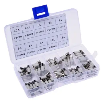 100PCS White Ceramic Car Fuse Box 5 x 20mm Automotive Insurance Tube 0.2A 0.5A 1A 2A 3A 5A 6A 8A 10A 15A Blow Fuses
100PCS White Ceramic Car Fuse Box 5 x 20mm Automotive Insurance Tube 0.2A 0.5A 1A 2A 3A 5A 6A 8A 10A 15A Blow Fuses