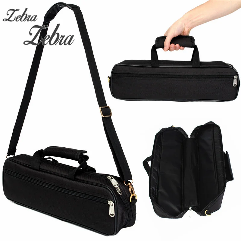 Zebra 42 x 12 x 7.5 cm Nylon Flute Carry Bag Cover with Shoulder Strap Black Flute Parts & Accessories
Zebra 42 x 12 x 7.5 cm Nylon Flute Carry Bag Cover with Shoulder Strap Black Flute Parts & Accessories