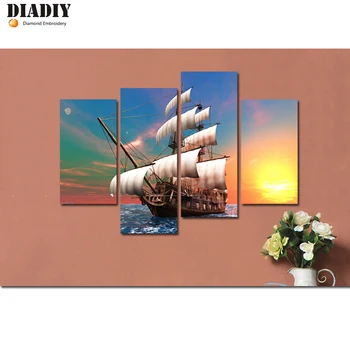 DIADIY 5d diy Diamond embroidery sailboat diamond painting Cross Stitch full Rhinestone mosaic Multi-picture decor
DIADIY 5d diy Diamond embroidery sailboat diamond painting Cross Stitch full Rhinestone mosaic Multi-picture decor