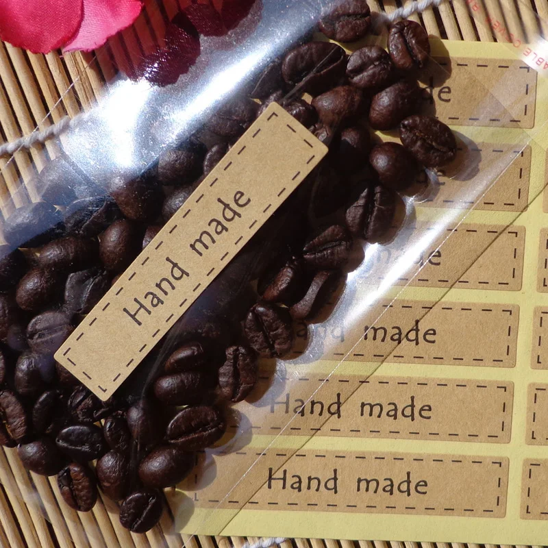 102pcs HandMade Kraft Sealing Stickers Paper Hand Made Labels Candy Cookie Box Wrapping Sticker Party Wedding Decor 7.5x1.2cm
102pcs HandMade Kraft Sealing Stickers Paper Hand Made Labels Candy Cookie Box Wrapping Sticker Party Wedding Decor 7.5x1.2cm
