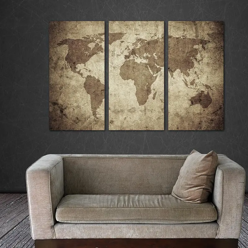 Wall Art Picture Canvas Painting Vintage Travel World Map Painting Contemporary Pictures Modern Artwork Prints on Canvas
Wall Art Picture Canvas Painting Vintage Travel World Map Painting Contemporary Pictures Modern Artwork Prints on Canvas