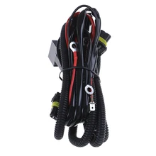 1 pc 릴레이 와이어 하네스 자동차 hid bi-xenon 헤드 라이트 전구 변환 키트 h4 hi/lo hid 램프 릴레이 하네스(China)