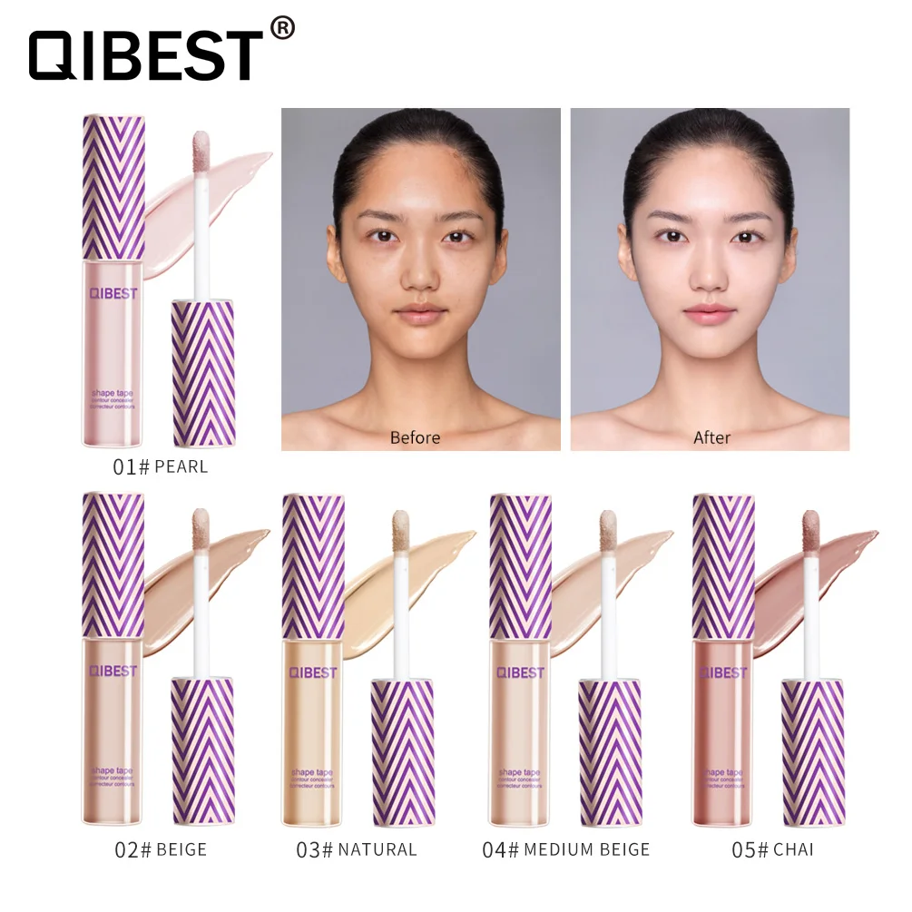 QIBEST Concealer Waterproof Make Up Long Lasting Face Contouring Pore Acne Full Cover Liquid Concealer Makeup Beauty Cosmetics
QIBEST Concealer Waterproof Make Up Long Lasting Face Contouring Pore Acne Full Cover Liquid Concealer Makeup Beauty Cosmetics